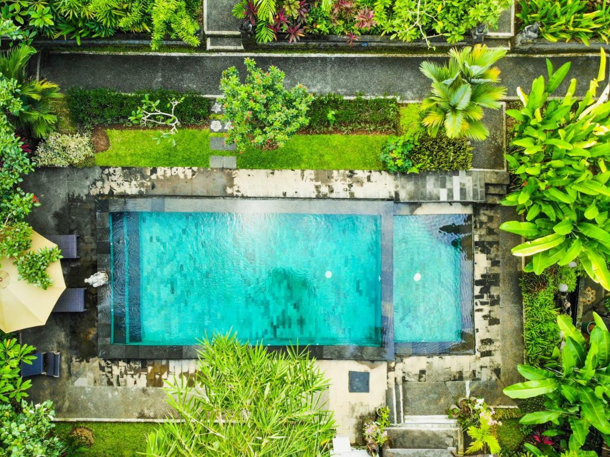 Sari Bamboo Villas Ubud Exterior foto